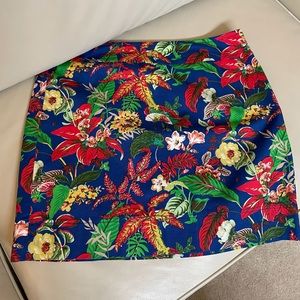 Talbots Tropical Aline Skirt